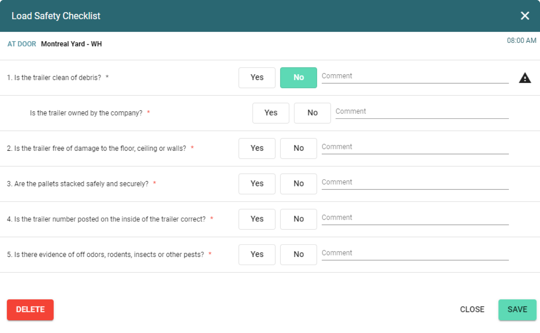 C3 Solutions Audit Module Form